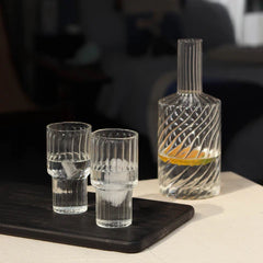 Muun Home Nova Glass Carafe and Glasses