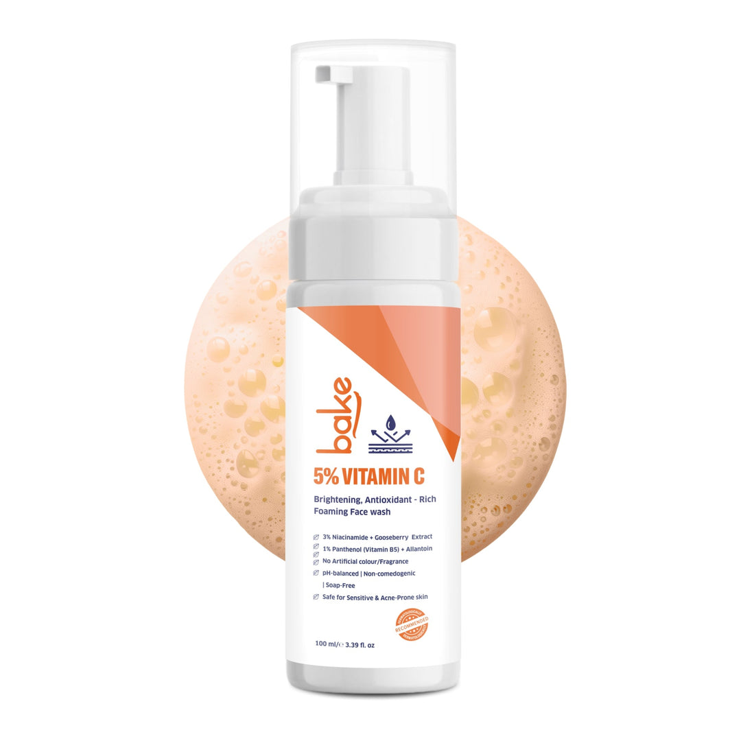 5% Vitamin C Foaming Face Wash with 3% Niacinamide – 100ml
