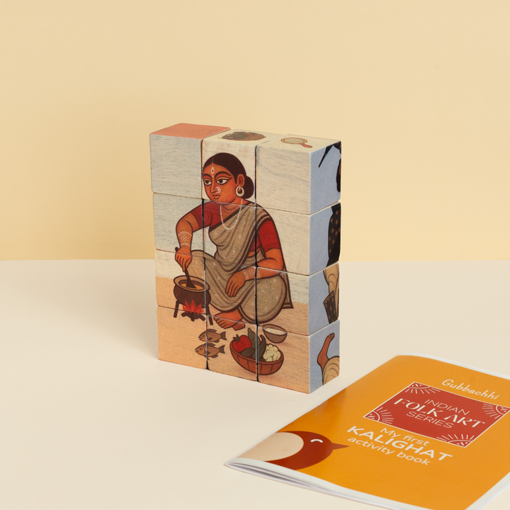 Gubbachhi Kalighat wooden puzzle