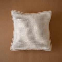 Akiiko Pique Waffle Outline Cushion Cover