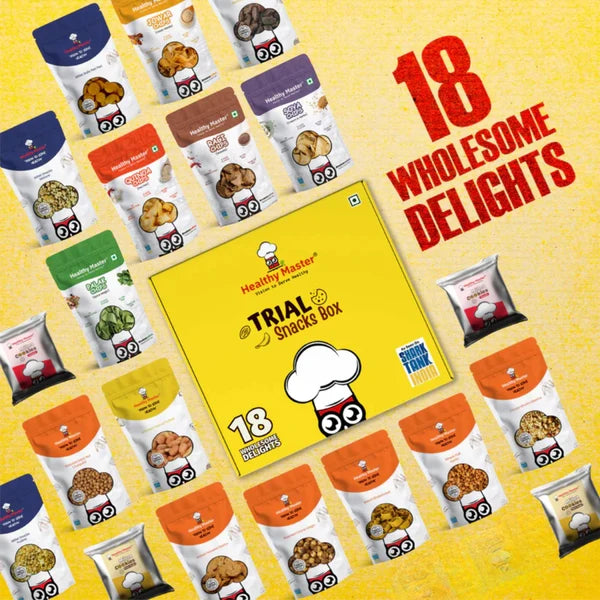Healthy Master Trial Snack Box - 18 Wholesome Delights