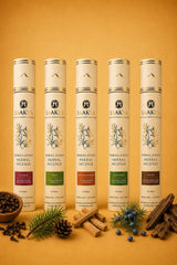 Saakya Five Elements Incense Collection | Clove, Juniper, Oud, Pine & Sandalwood | Pack of 5