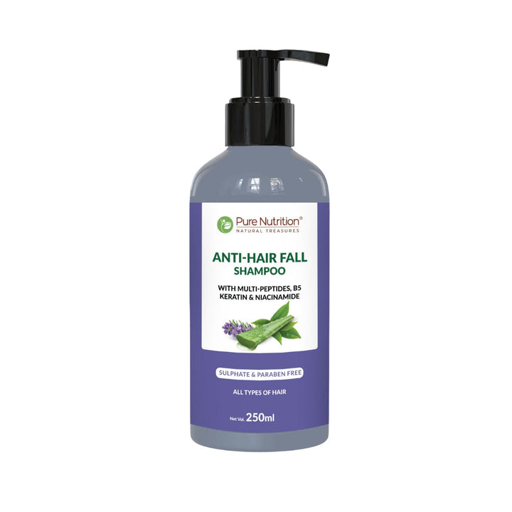 Anti-Hair Fall Shampoo with Peptides, Provitamin B5 & Niacin  250ml