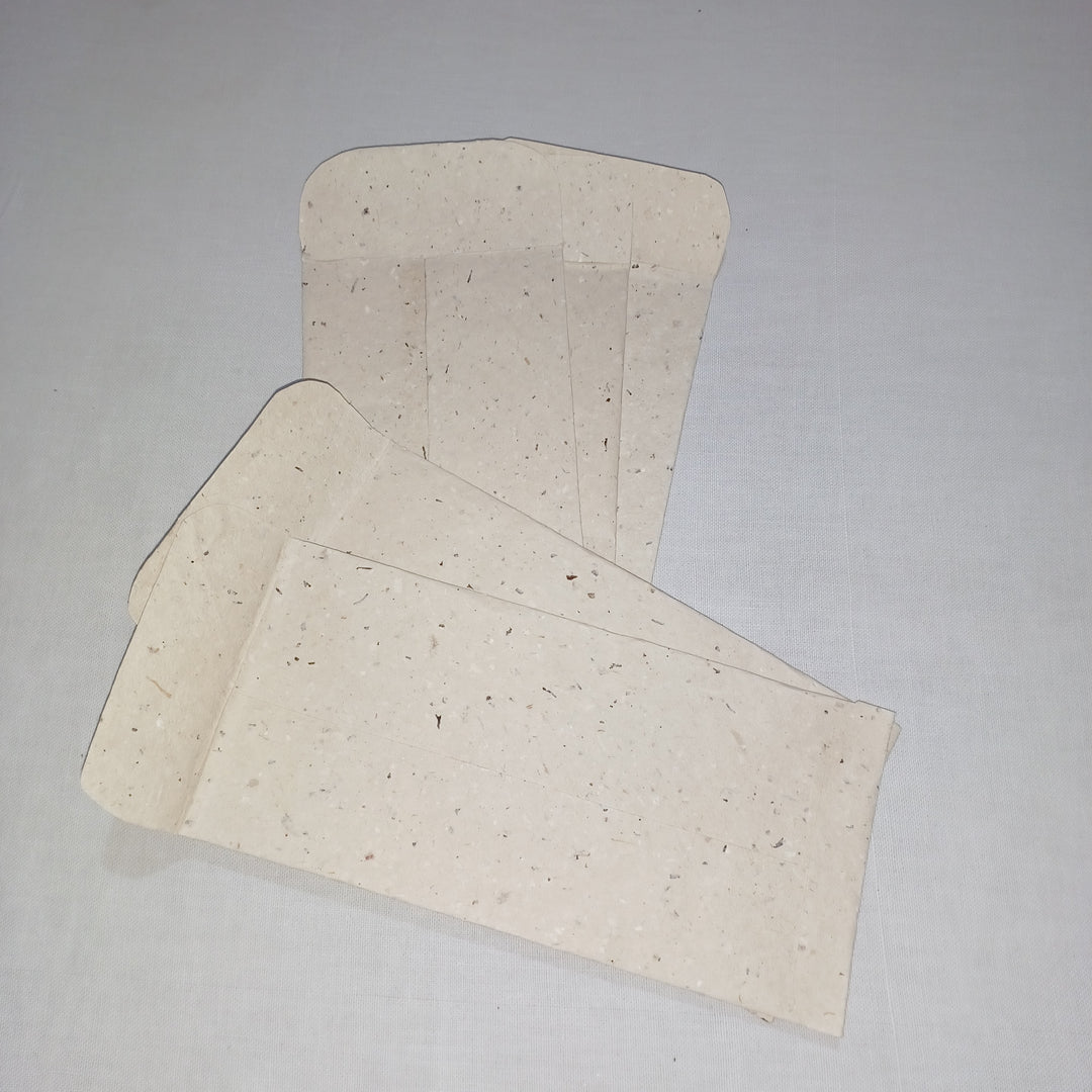 Code Effort Mailer Envelopes, Cream | Recycled Paper | Pack of 5