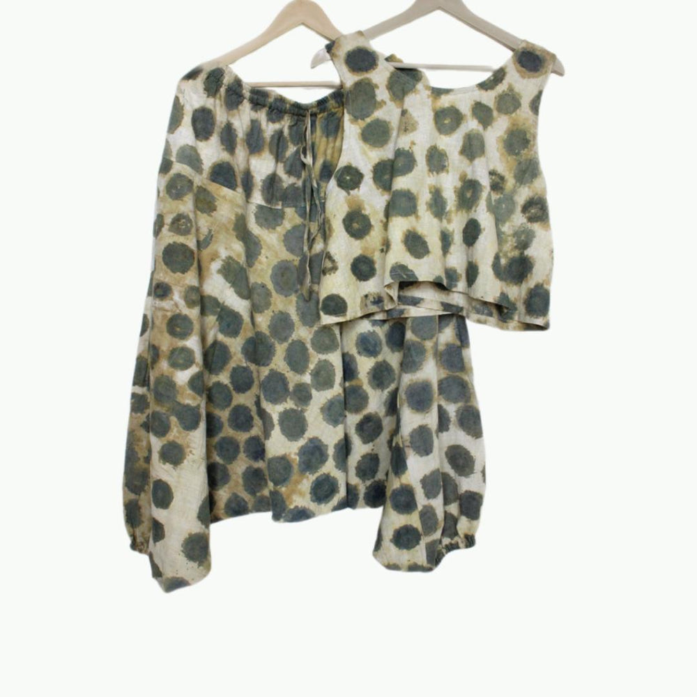 Bageeya "Gaia" Khadi Organic Cotton Co-ords | Crafted with Harda