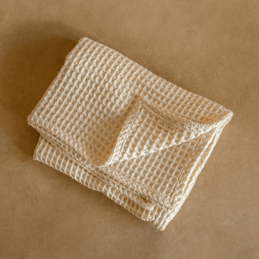 Akiiko Pique Waffle Face Towel (Set of 4)