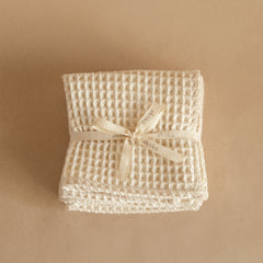Akiiko Pique Waffle Face Towel (Set of 4)
