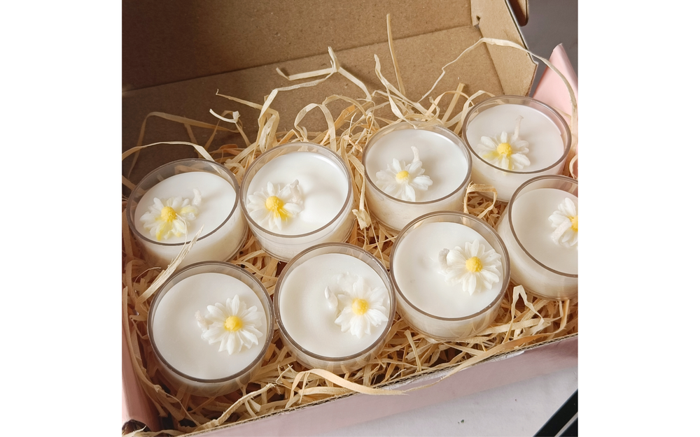 Daisy Tealight Candles