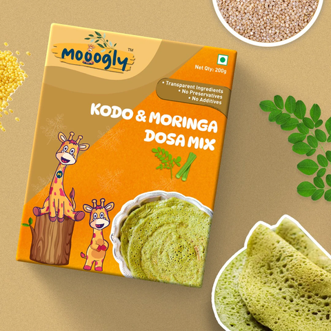 Mooogly Kodo and Moringa Dosa Mix - 200 grams