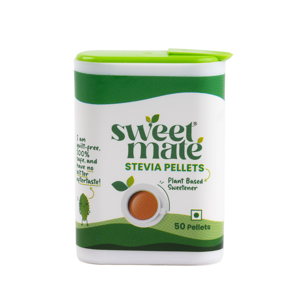 Sweetmate Stevia Tablets | Plant-Based Sweetener | 50 Tablets