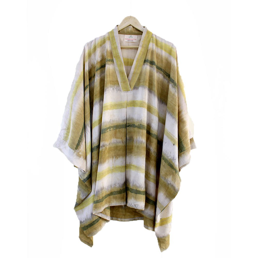 Bageeya "Aranya" Khadi Tussar Cotton | Crafted with Harda and Amba Haldi