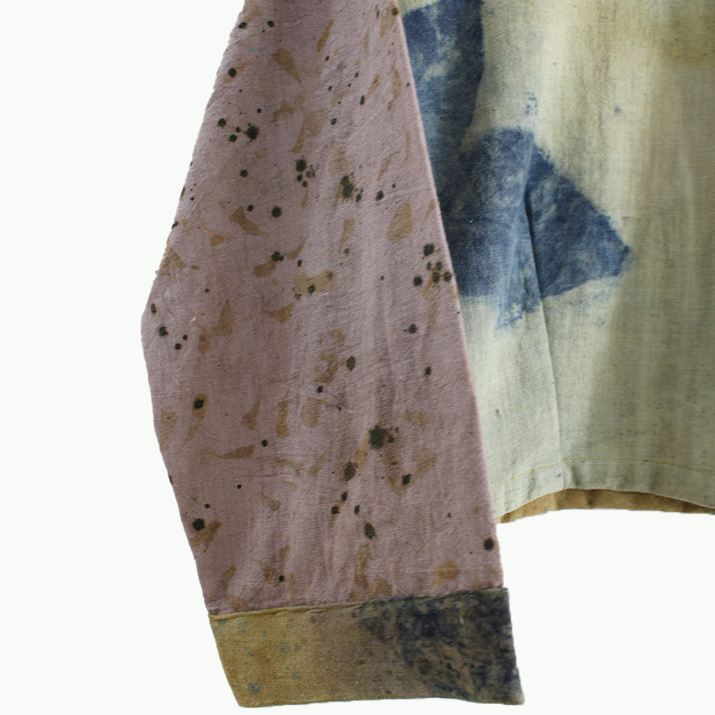 Bageeya "Patra" Khadi Organic Cotton Blouse | Crafted with Ayurvedic Herbs