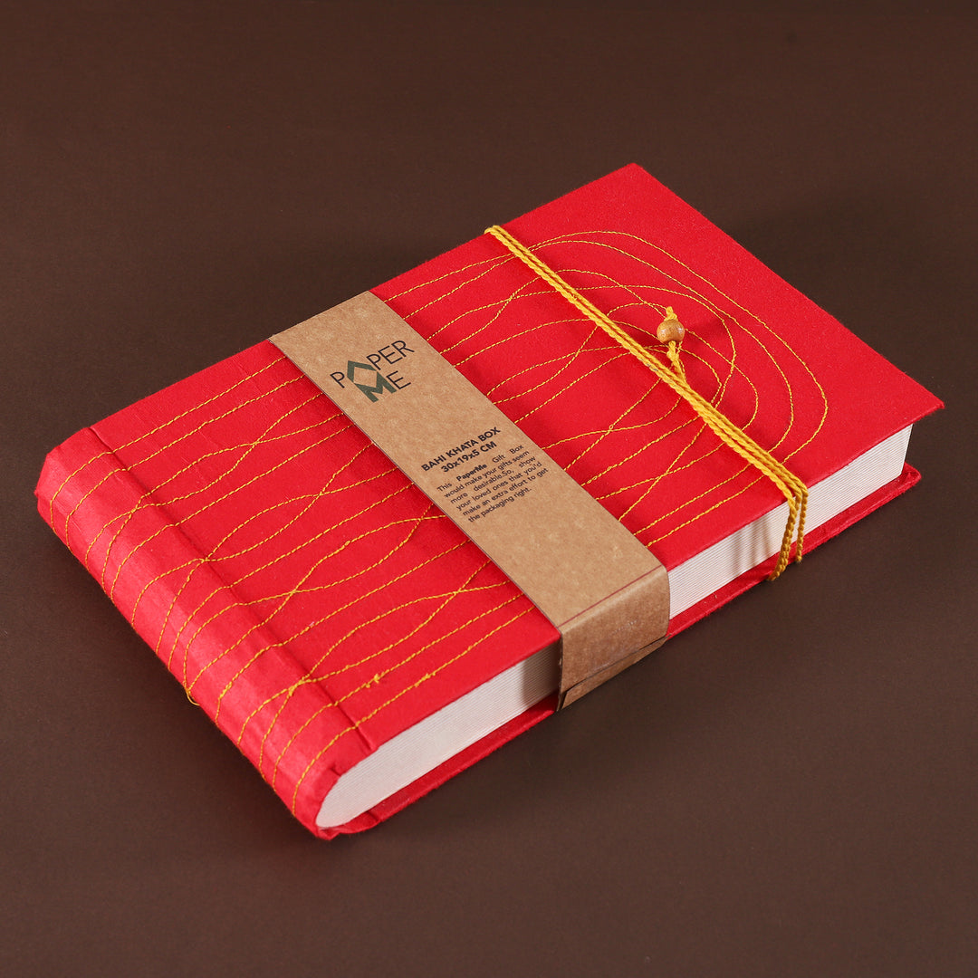 Bahi Khata Shaped Box - 1 pc