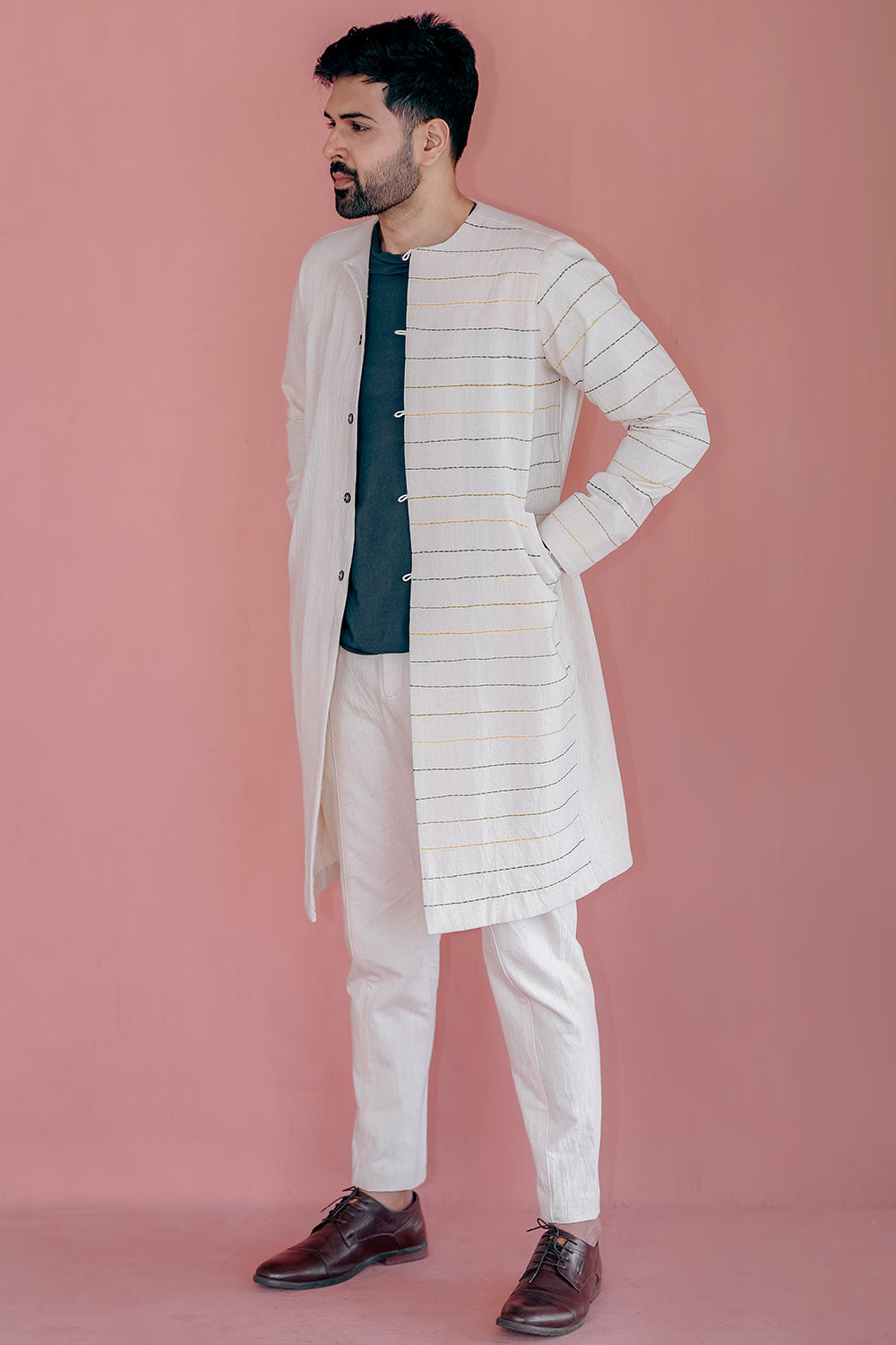 ITIDOR nzo Trench - Pleated Back Wasit