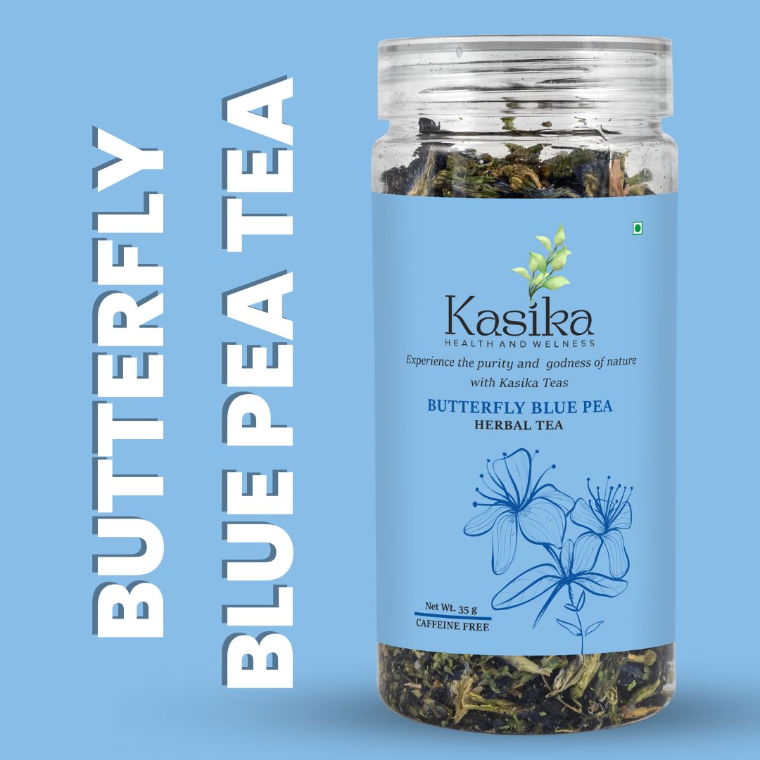 Kasika Mint and Blue Pea Caffeine Free Combo in Loose Tea