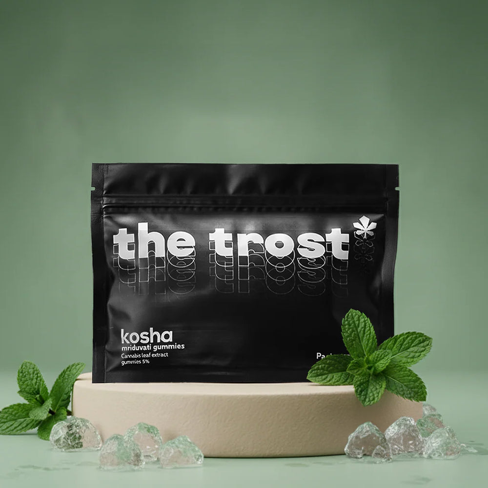 The Trost Kosha (Mint Flavor) Cannabis Gummies (Mriduvati) - 5% Cannabis Extract