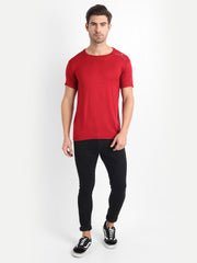 Bamboology Trends Men’s Bamboo Fabric Half Sleeve Slim Fit T-Shirt – Ultra Soft & Breathable for Gen Z