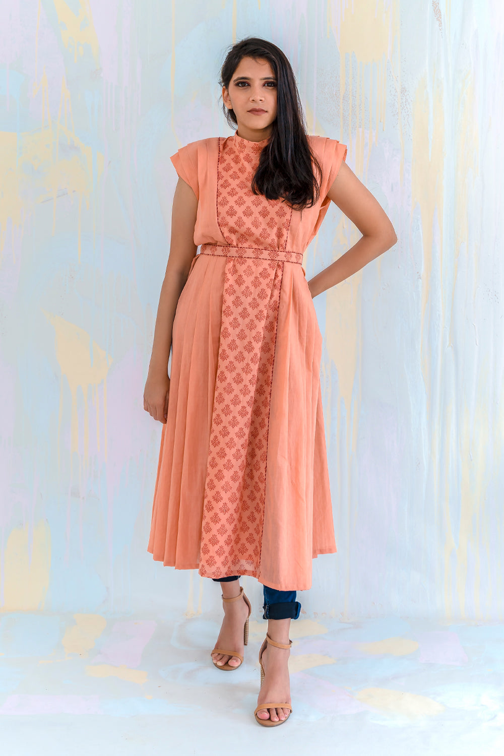 ITIDOR oa Kurti- Pleated Kurti