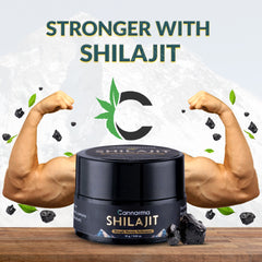 Cannarma Shilajit | Helps in Boosting Stamina | Contains Natural Resin | 100% Ayurvedic (10 g)