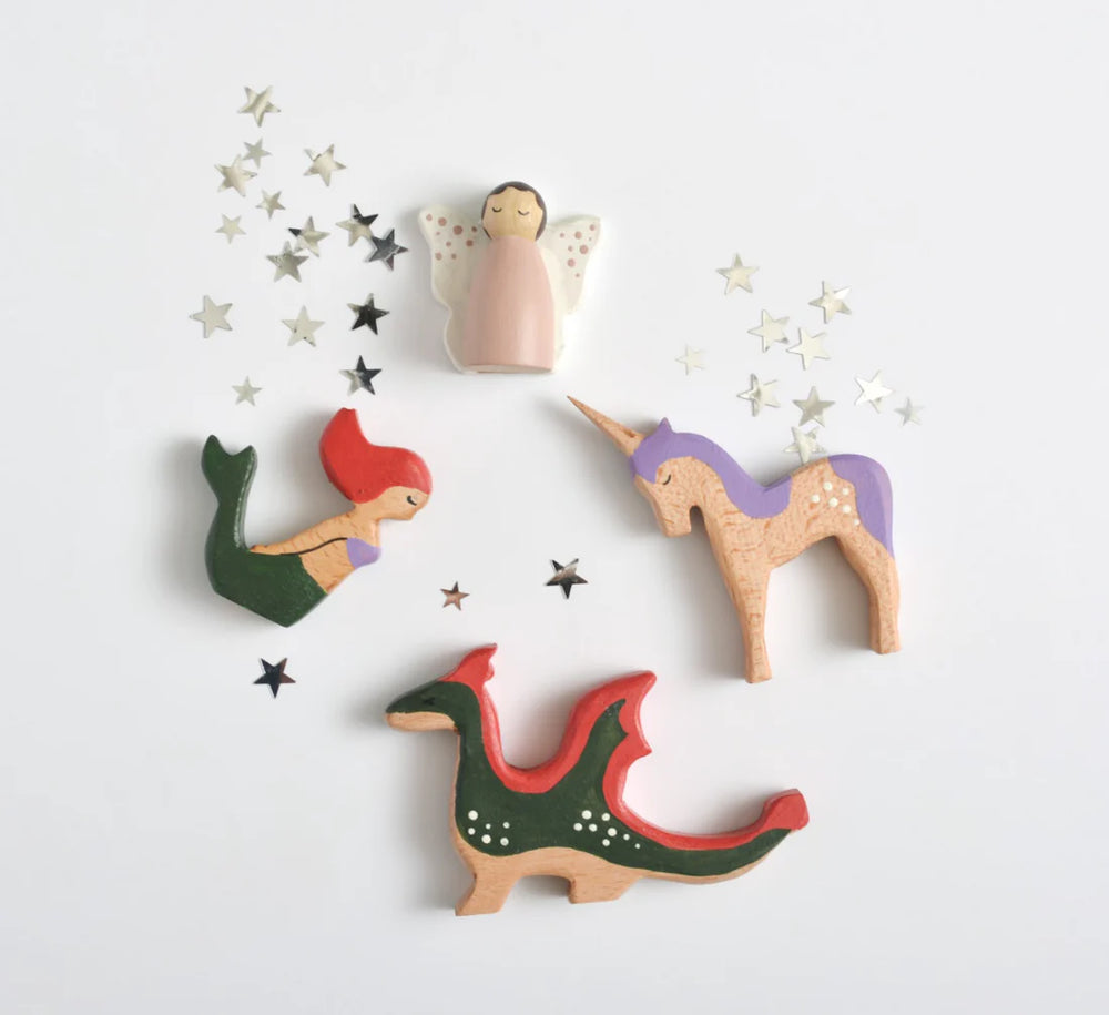 BIRCH & BUG Mystical Creatures Set of 4