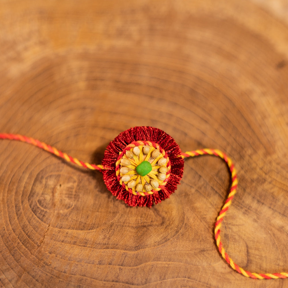 Scrapshala Sneh Plantable Rakhi | Roli-Chawal Included