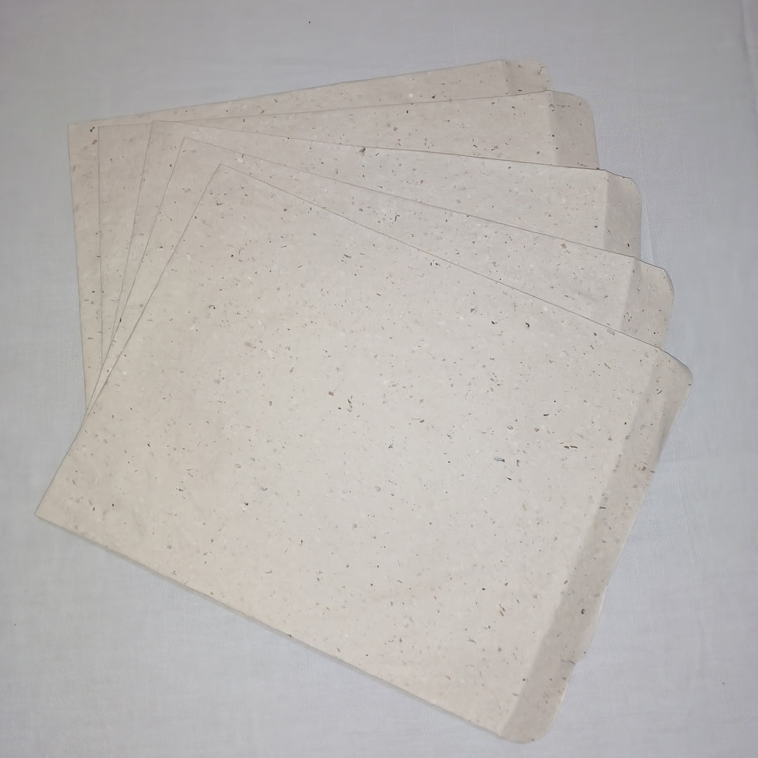 Code Effort A4 Envelopes, Cream | Recycled Paper | Pack of 5