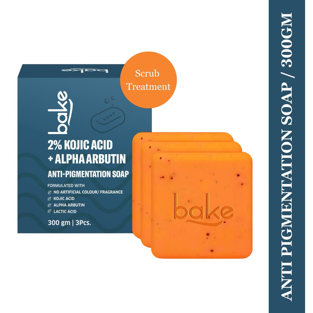 2% Kojic Acid Soap + Alpha Arbutin Anti Pigmentation with Scrub Treatment