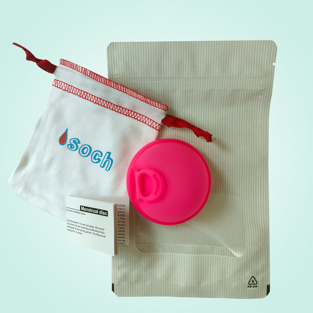 SochGreen Reusable Menstrual Disc (Low & High Cervix)