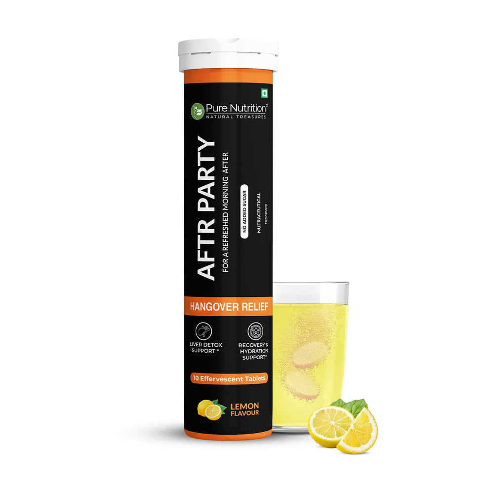 AFTR PARTY Effervescent Tablets Liver Support & Post-Celebration Recovery
