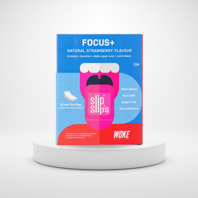 Focus+ Oral Strips | Boost Concentration and Brain Function | 30 Slips