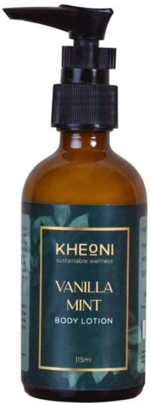 Kheoni Vanilla Mint Body Lotion for Women & Men with All Day Moisturization (115 ml)