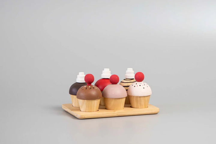BIRCH & BUG Cupcake PlaySet