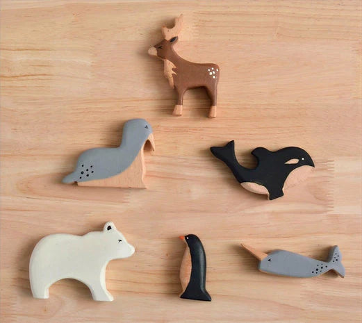 BIRCH & BUG Polar Animals Set of 6