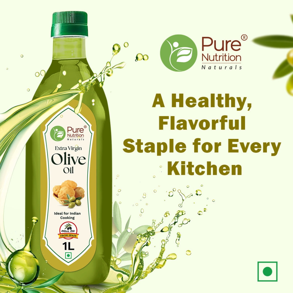 Extra Virgin Olive Oil | Imported from Spain | Cold Extracted Olive Oil  | 1 Litre