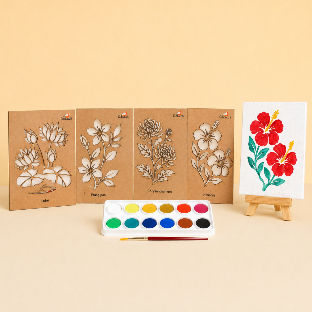Gubbachhi Stencil Magic Flowers