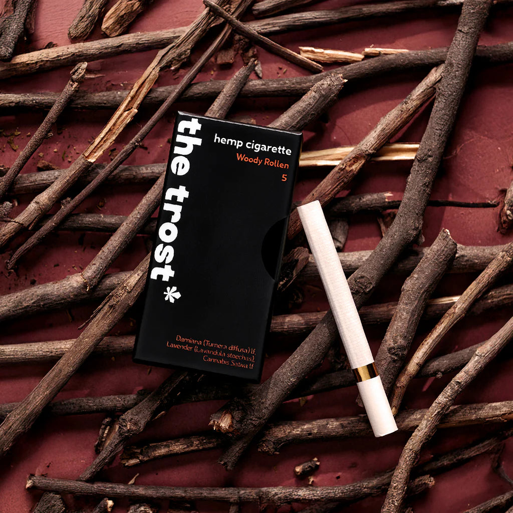 The Trost Rollens Hemp Herbal Cigarettes - Woody Rollen