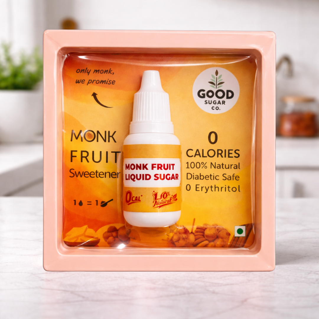 Good Sugar Co. Monk Fruit Liquid | Water + Monk Fruit | No Erythritol