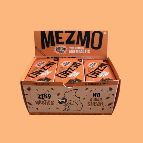 Mezmo Sattu Protein Bites (Box of 12) – Kids Snack, No Refined Sugar
