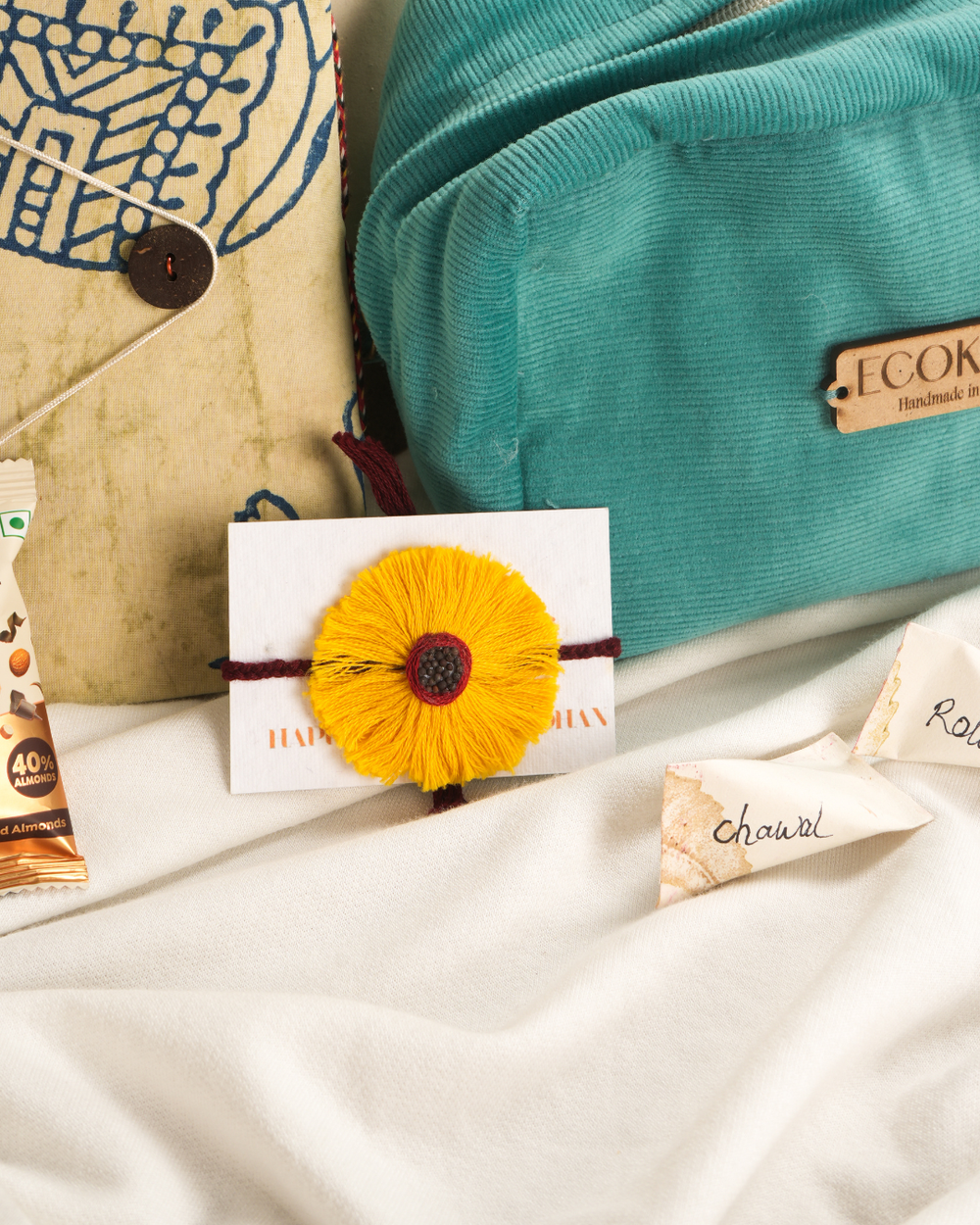 Sow a Smile – Plantable Rakhi Gift Hamper