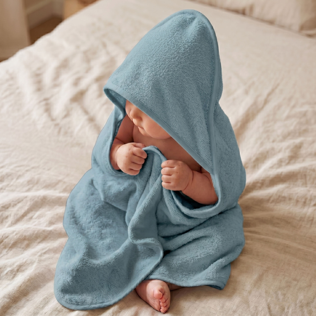 Country Village Baby Hooded towel