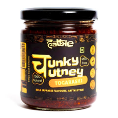 Hattke Chunky Chutney Togarashi 175gm | Used In Japanese Food, Ramen, Soups, Noodles, Rice Cakes, Vegetable Masala, Sauces | 7 Spice Mix (Nanami/Schichimi Togarashi) | Japanese seasoning mix