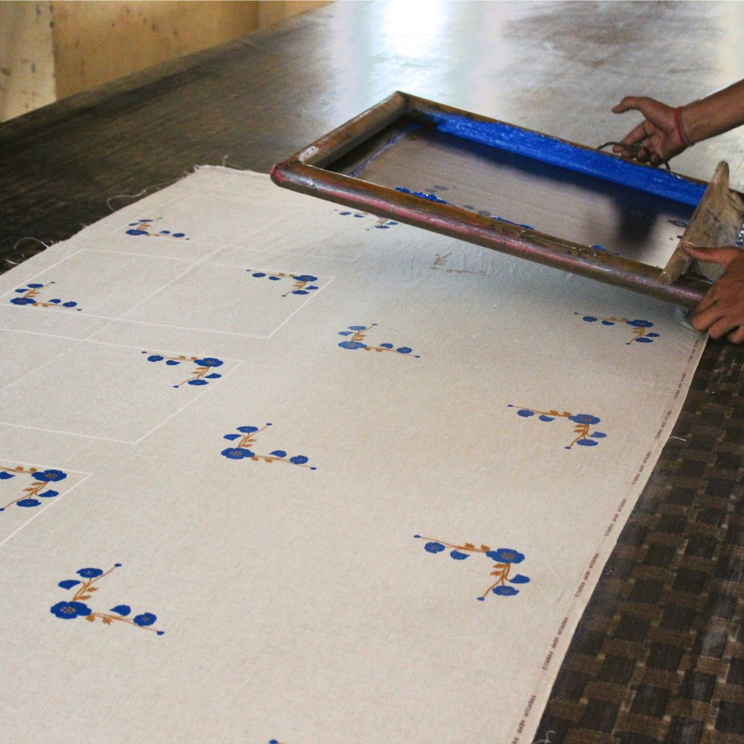 Pravaah Aaral - hemp table mats set | limited edition