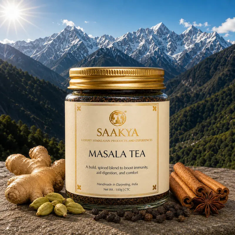 Saakya Masala Tea | Darjeeling Spiced Chai | 100g