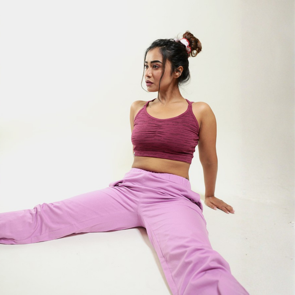 Piled Lines Organic Cotton Lounge Set