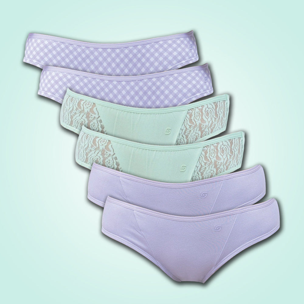 B1G1 Organic Everyday Undies (Bikini) (6pc)
