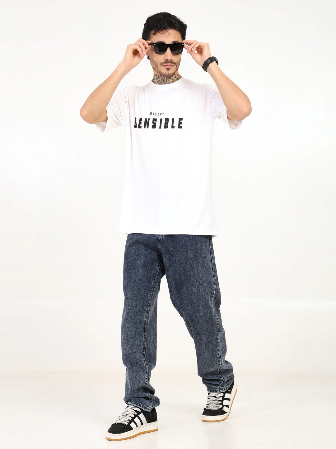 Men Oversized Bamboo T-Shirt – Soft, Breathable & Sustainable Fit