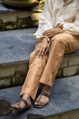 Studio Itiha Kala Cotton Caramel Trousers