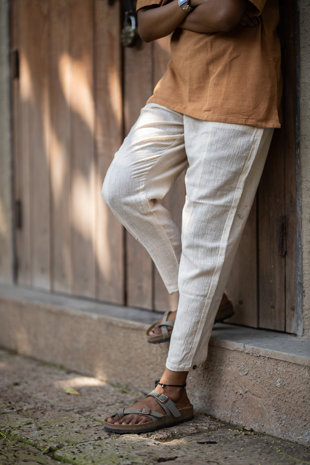 Studio Itiha Kala Cotton Unisex Kora Tapered Pants