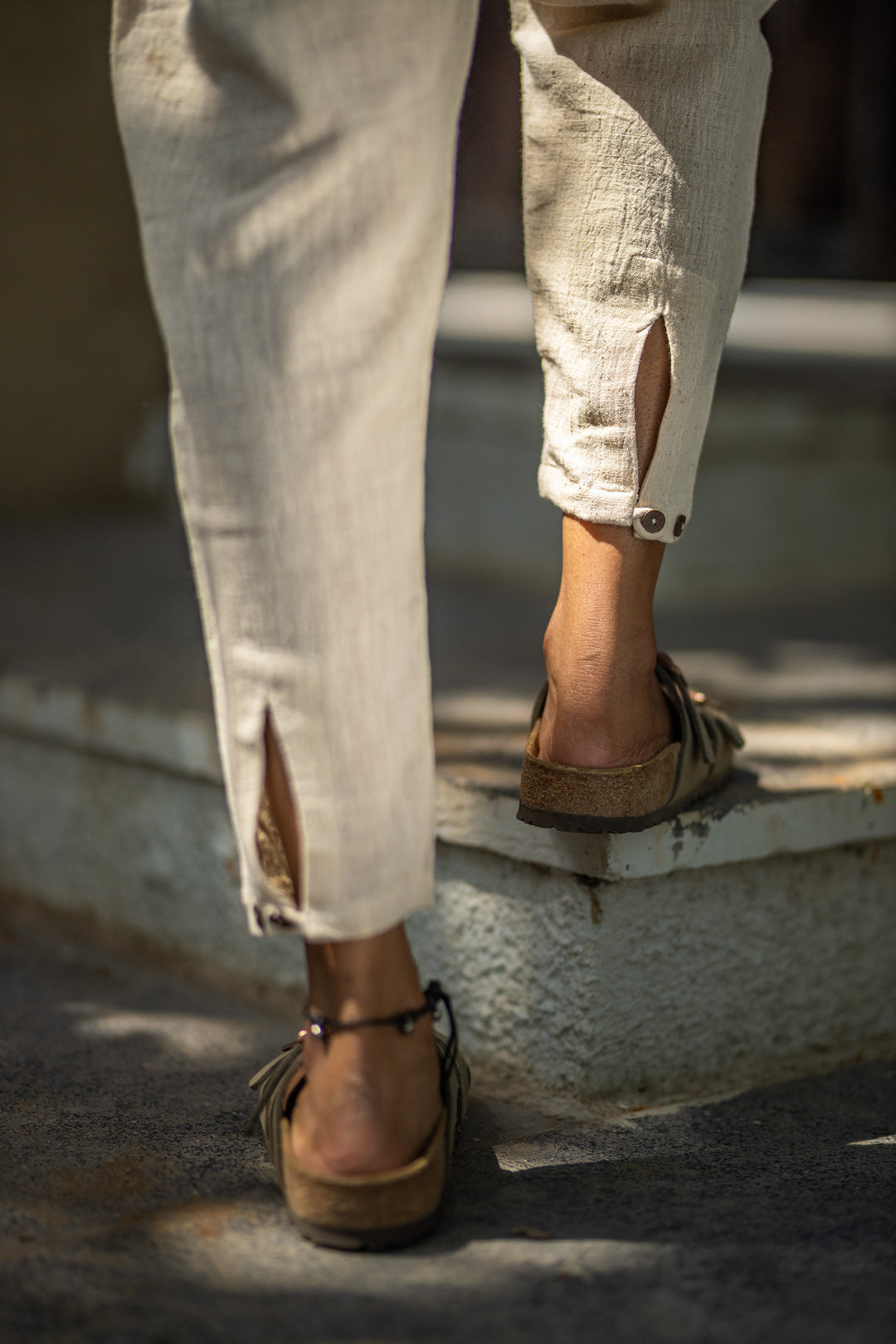 Studio Itiha Kala Cotton Unisex Kora Tapered Pants