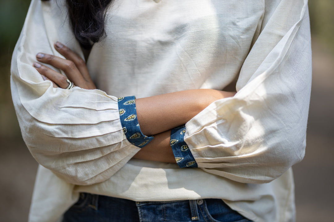 Studio Itiha Organic Khadi Cotton Ajrakh Top